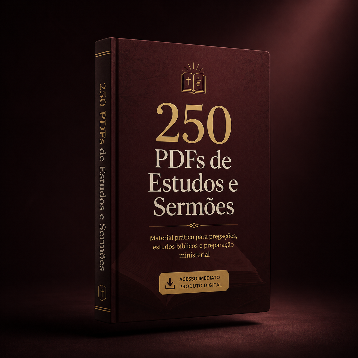 250 PDFs de Estudos e Sermões