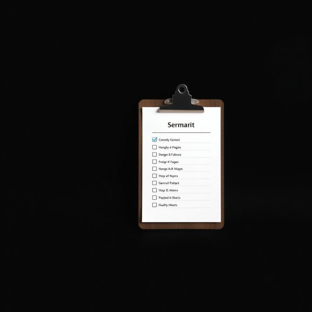 Checklist do Sermão Claro